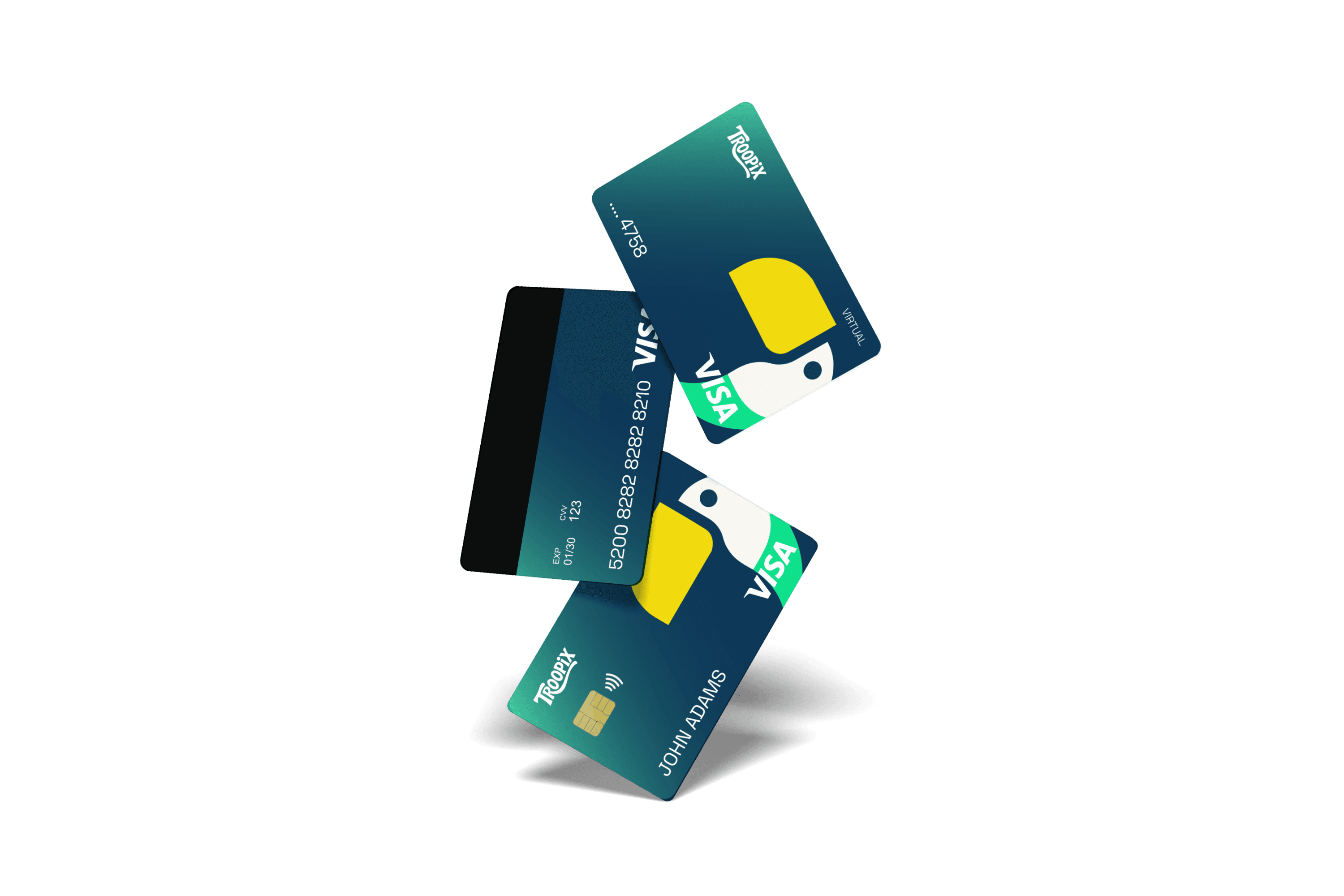 Troopix Global Debit Card